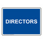 Directors Sign NHE-37738_BLU