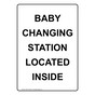 Portrait Baby Changing Station Located Inside Sign NHEP-37468