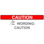 Caution Label for Safety Awareness NHE-13967