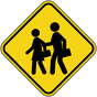 [Graphic Only] Pedestrian Crossing Sign With Symbol PKE-13807