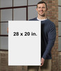 28 x 20 Size Reference
