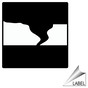 Tornado Symbol Label for Emergency Response LABEL_SYM_126_a