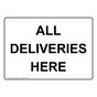All Deliveries Here Sign NHE-38684