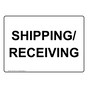 Shipping/Receiving Sign for Shipping / Receiving NHE-5766