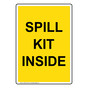 Portrait Spill Kit Inside Sign NHEP-18515