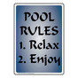 Portrait Pool Rules 1. Relax 2. Enjoy Sign NHEP-15094