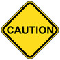 Caution Sign for Traffic Control NHE-17488