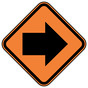 Arrow Symbol Sign for Traffic Control NHE-17542