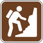 Hiking Symbol Sign for Recreation PKE-17207
