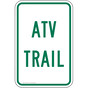 ATV Trail Sign for Recreation PKE-17562