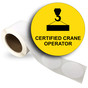 Training Roll Label LDRE-19326_YLW