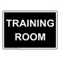 Training Room Sign NHE-34281_BLK