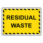 Residual Waste Sign NHE-35681_YBSTR