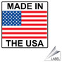 Made In The USA Label for Made in America LABEL_SYM_469