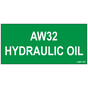 Aw32 Hydraulic Oil Label LS-LAB01-1031