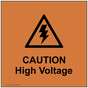 VA Code Caution High Voltage Sign NHE-15986