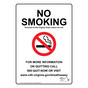 Virginia No Smoking Virginia Indoor Clean Air Act Sign NHE-10300-Virginia