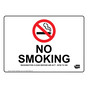 Washington No Smoking Clean Indoor Air Act Sign NHE-6907-Washington-Land