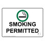Washington Smoking Permitted Sign NHE-6901-Washington