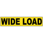 Yellow WIDE LOAD Truck Banner NHE-14922