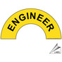 Engineer Hard Hat / Helmet Label NHE-19358