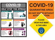 COVID-19 Signs & Information