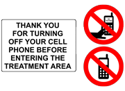 Medical Cell Phone / Texting Signs