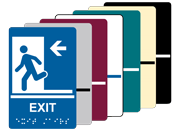 ADA Braille EXIT Signs