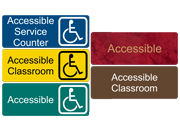 Accessible Facilities - Engraved