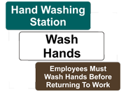 Hand Washing - Engraved