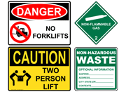 Material Handling Signs