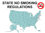 STATE-Specific No Smoking Signs