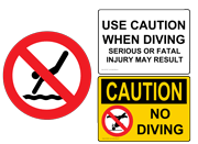 Pool / Spa / Water Safety - Diving