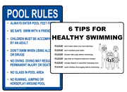 Pool / Spa / Water Safety - Pool Rules
