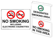 Standard No Smoking Signs