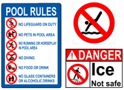 Pool / Spa / Water Safety Signs