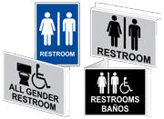 ADA Braille Restroom Signs