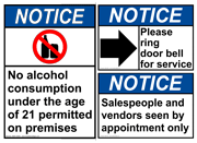 Customer Service Signs