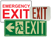 EXIT - Electric and Glow Signs