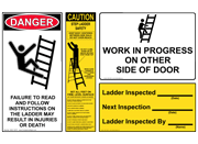 Ladder / Scaffold Signs