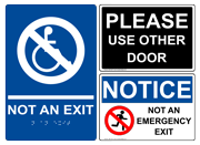 Exit & Entrance - Automatic Door