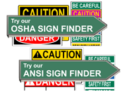 OSHA and ANSI Safety Labels