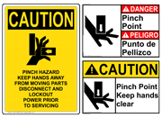 ANSI Caution - Machine Safety