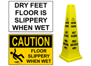 Wet Floor Cones & Stands
