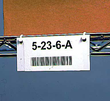 2 in. x 6 in. Wire Rack Flat Label Tags 50 pk