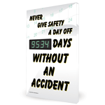 Never Give Safety A Day Off __ Days Digital Safety Scoreboard CS885338