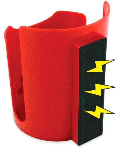 Master Magnetics Magnetic Cup Caddy™, Red