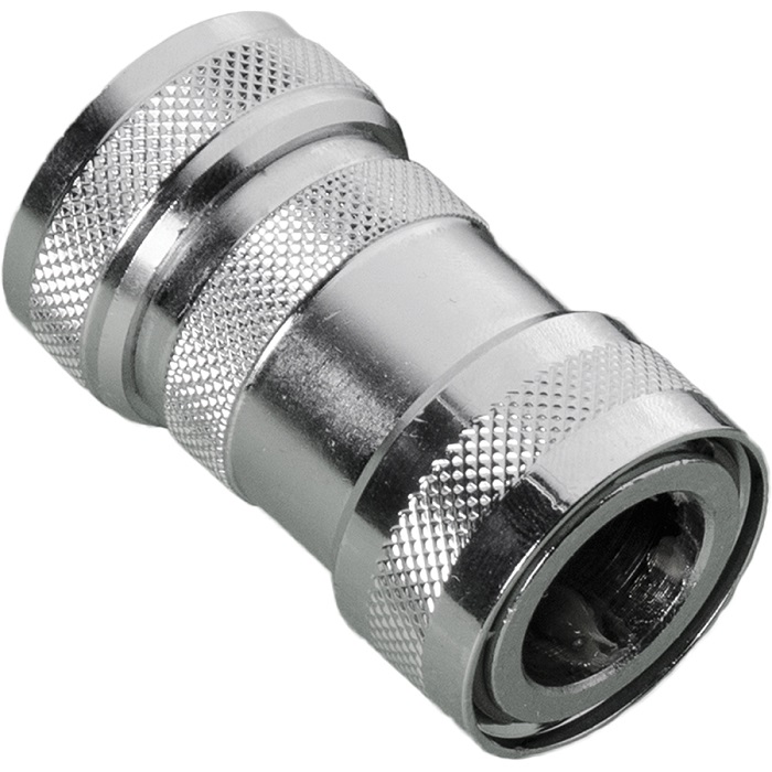 Quick Connect Coupling with Shut-Off Valve, Auto., Water-tight