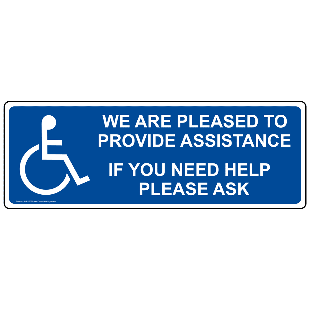 Accessibility Sign Nhe 19396 1000 3 