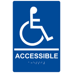 ADA Braille Accessible Sign
